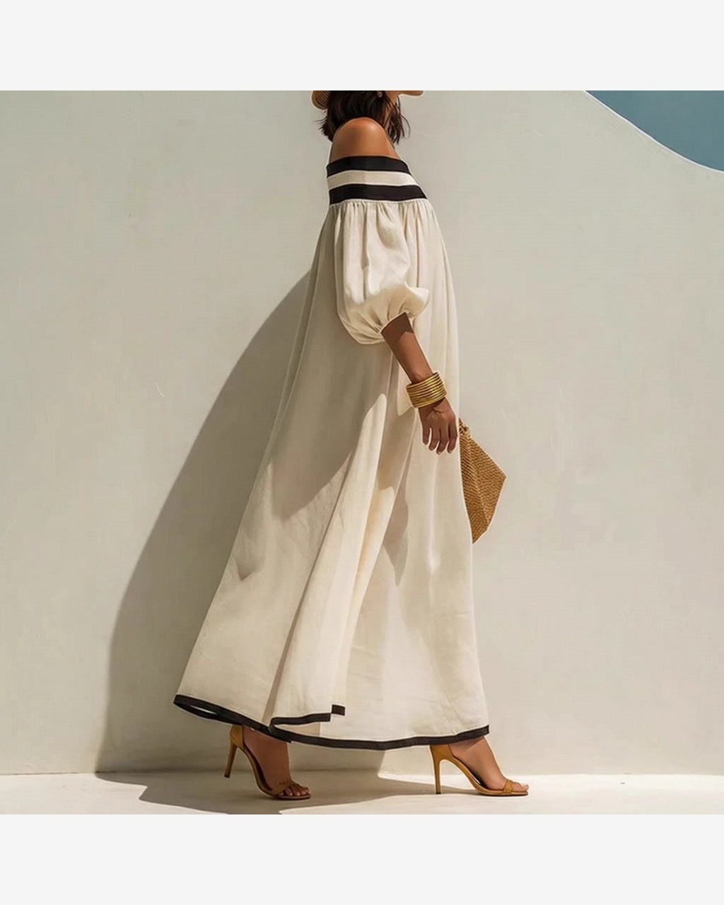 Vestido Costa Amalfi Lino & Algodón