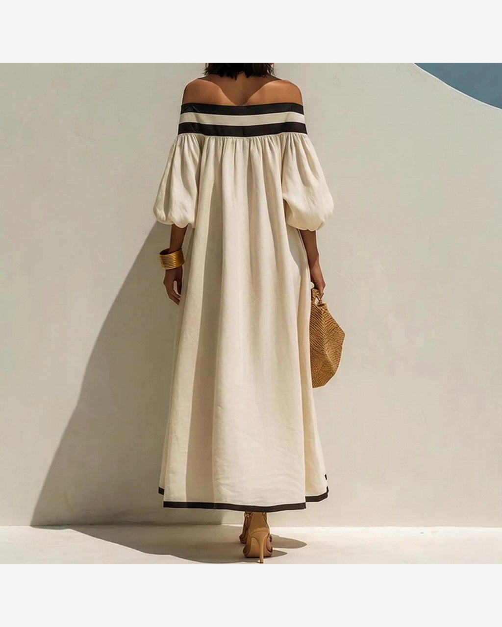 Vestido Costa Amalfi Lino & Algodón